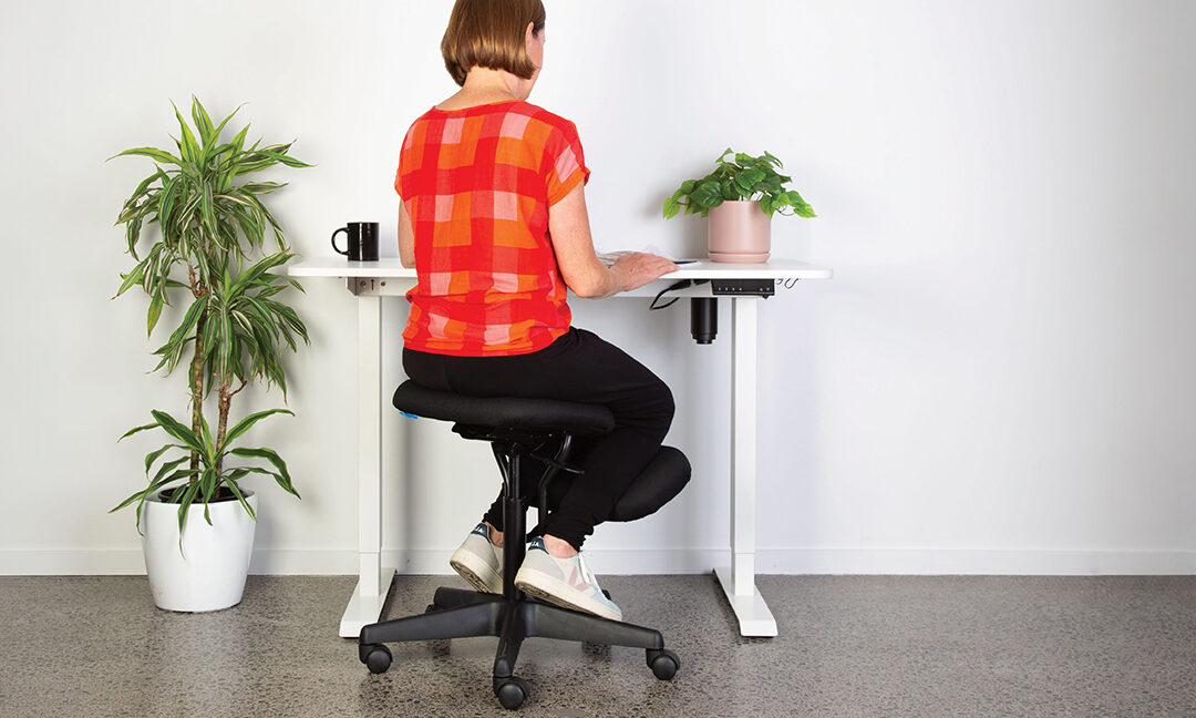 Why use a kneeling chair and a standing desk