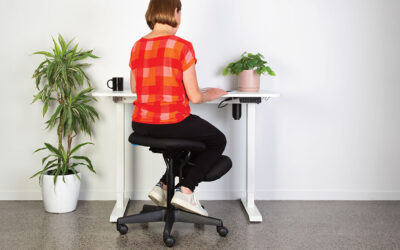 Why use a kneeling chair and a standing desk
