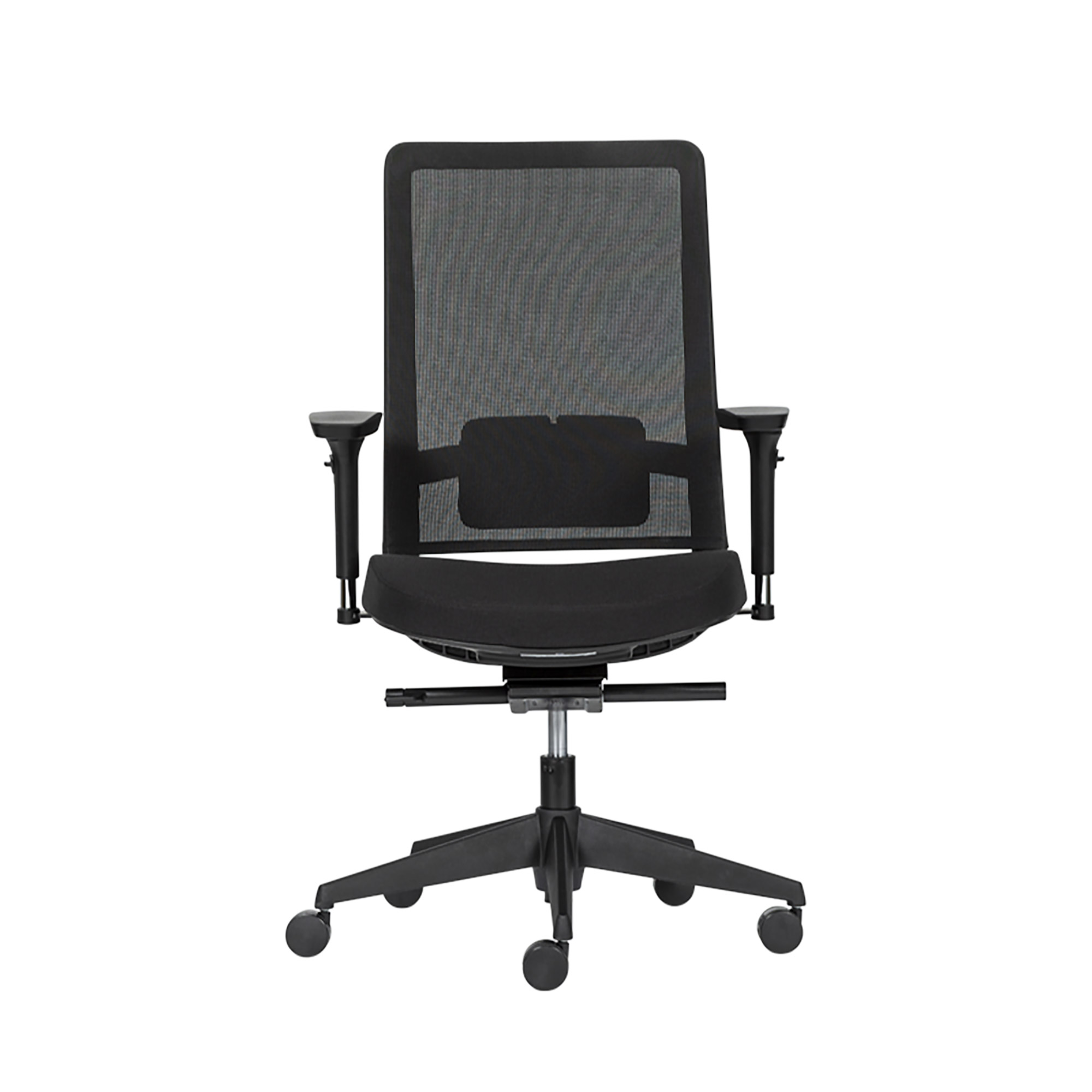 buro alto task chair with adjustable armrests black