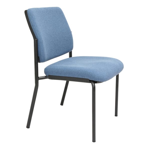 Buro Lindis_No Arms SafeTex Cobalt 523-PC3-88 Front Angle