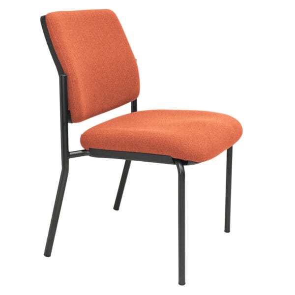 Buro Lindis Safetex Rust No Arms 523-PC3-88 Front Angle