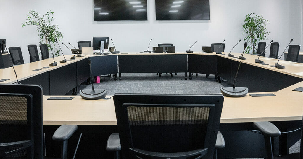dunedin city council conference room buro metro II chairs