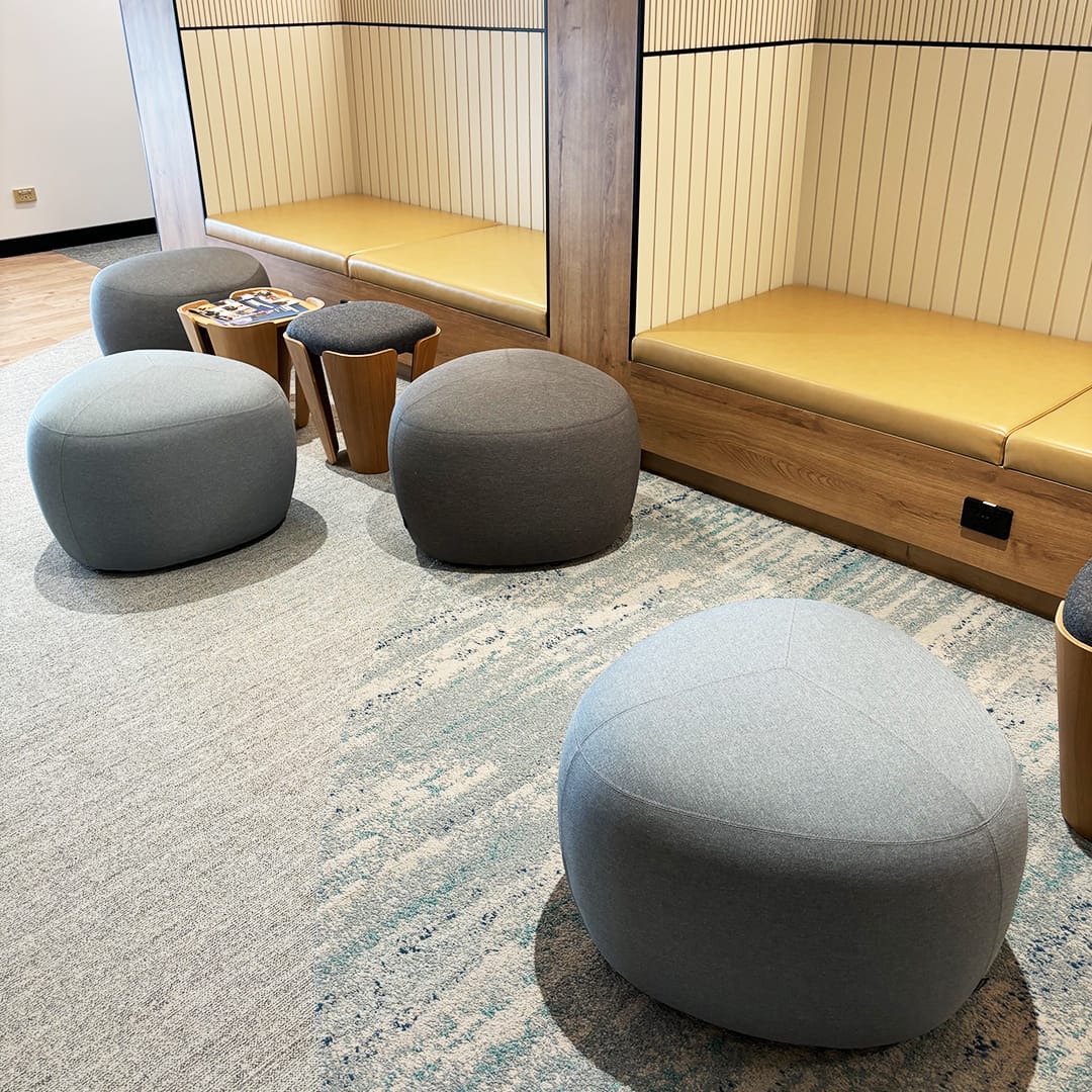konfurb gem ottomans waiting area