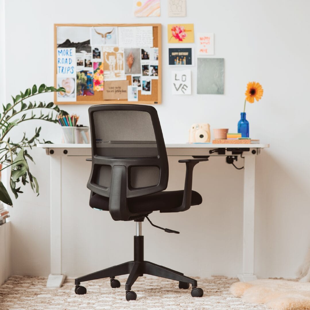 Social APR Brook-09 Konfurb Loop chair custom upholstered in Buckley Punch fabric