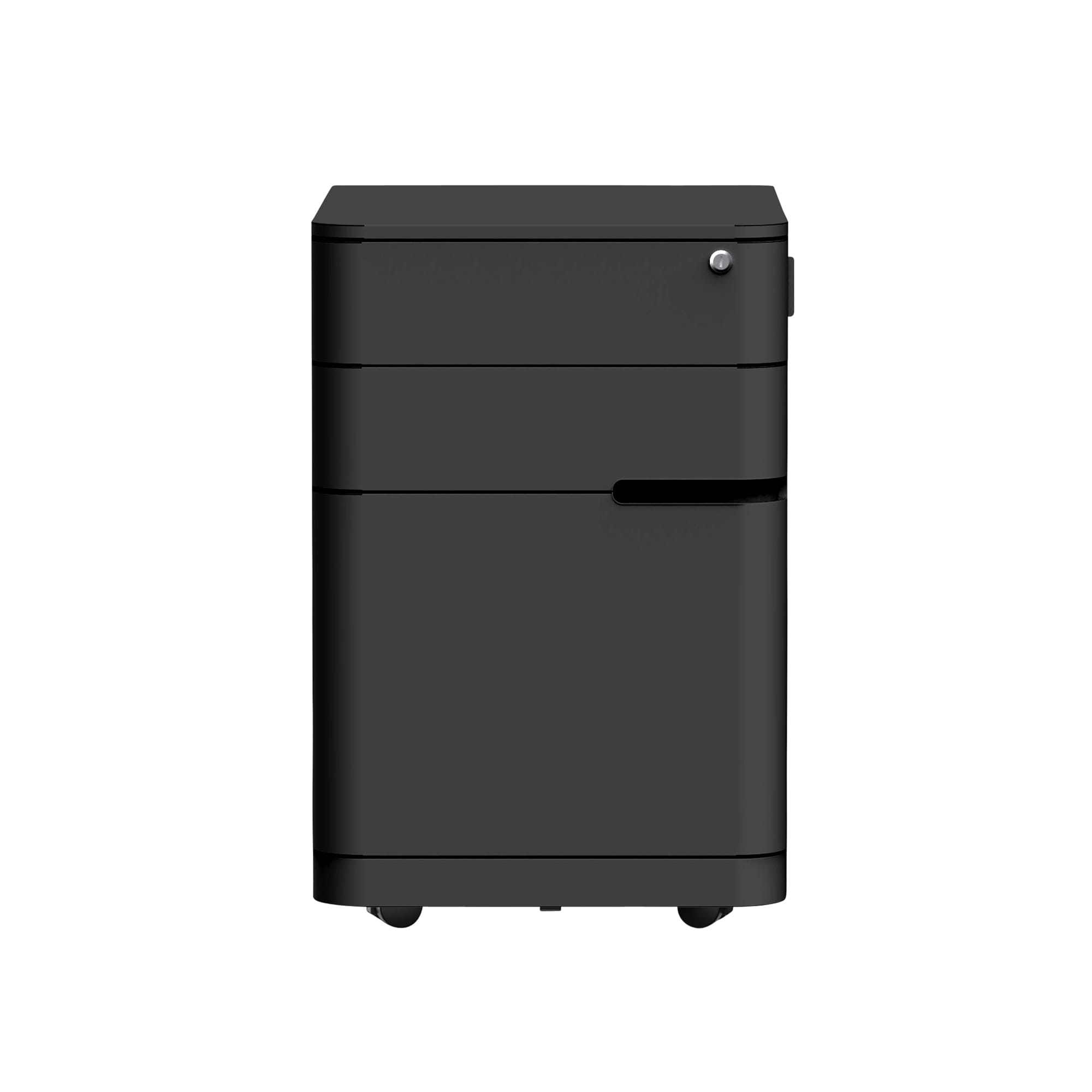 Mobile Pedestal Black Front