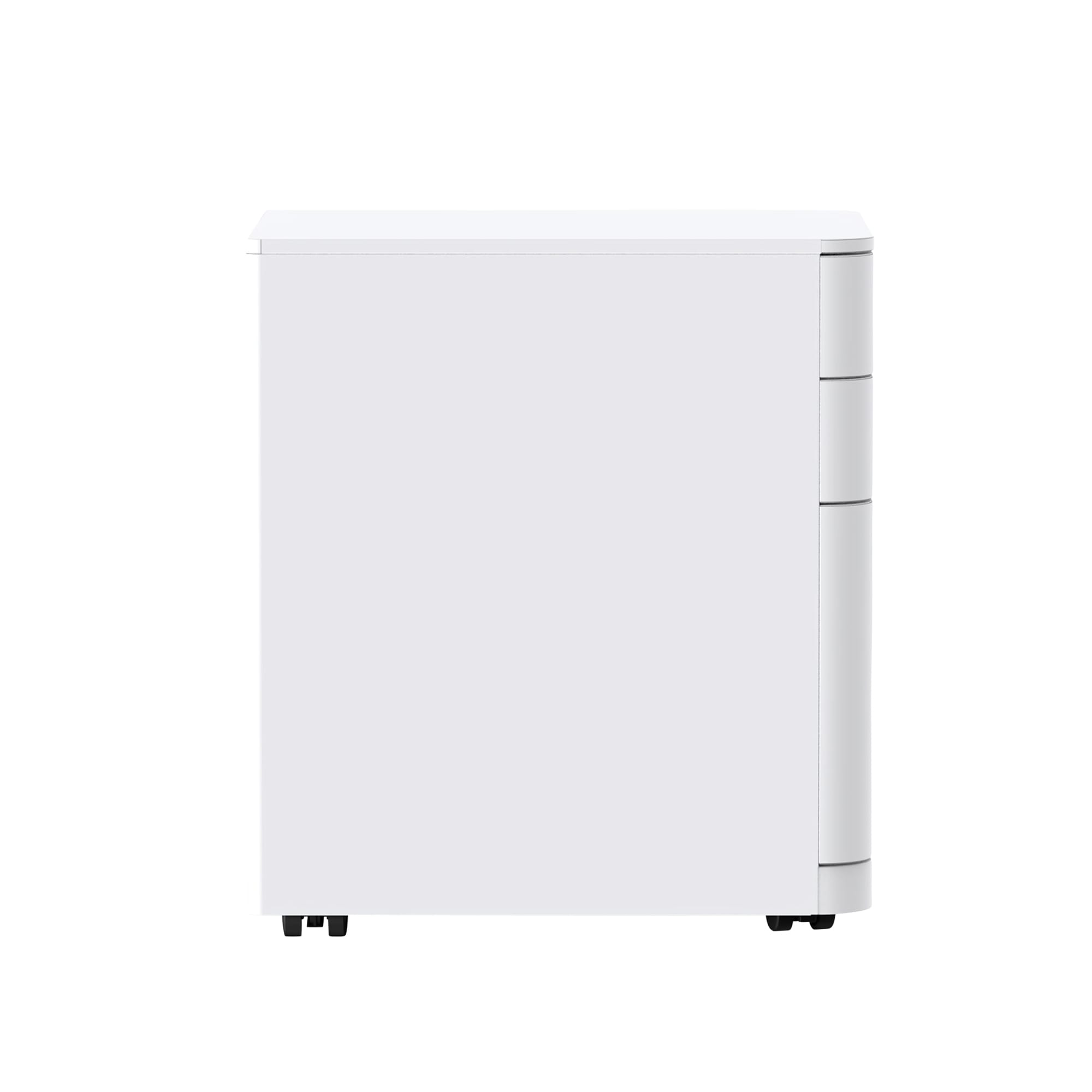 Mobile Pedestal White side