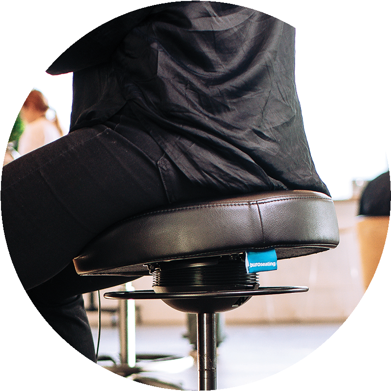 buro polo stool active seat
