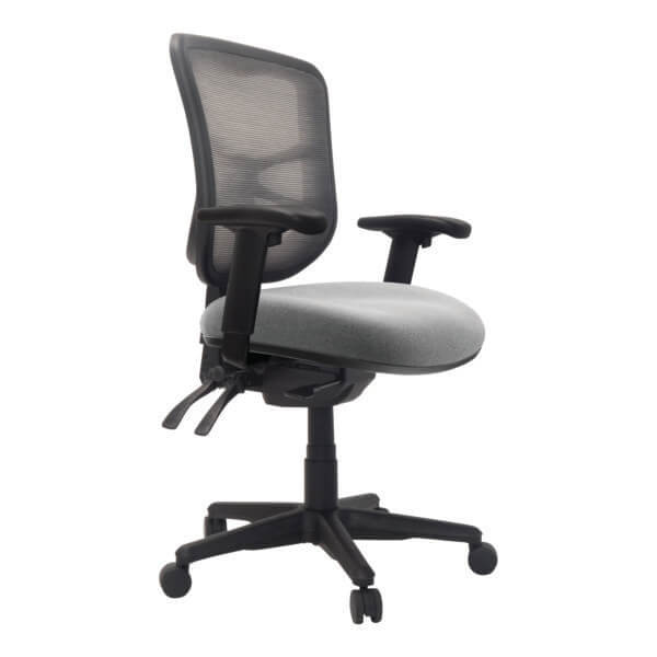 Buro Metro with seat slide - Nylon base, SafeTex - Image 3