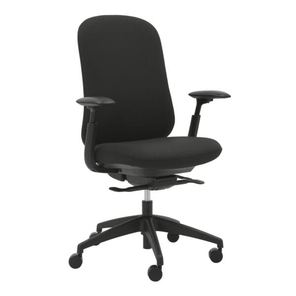 Buro Quantum Upholstered Back with arms clearcut image