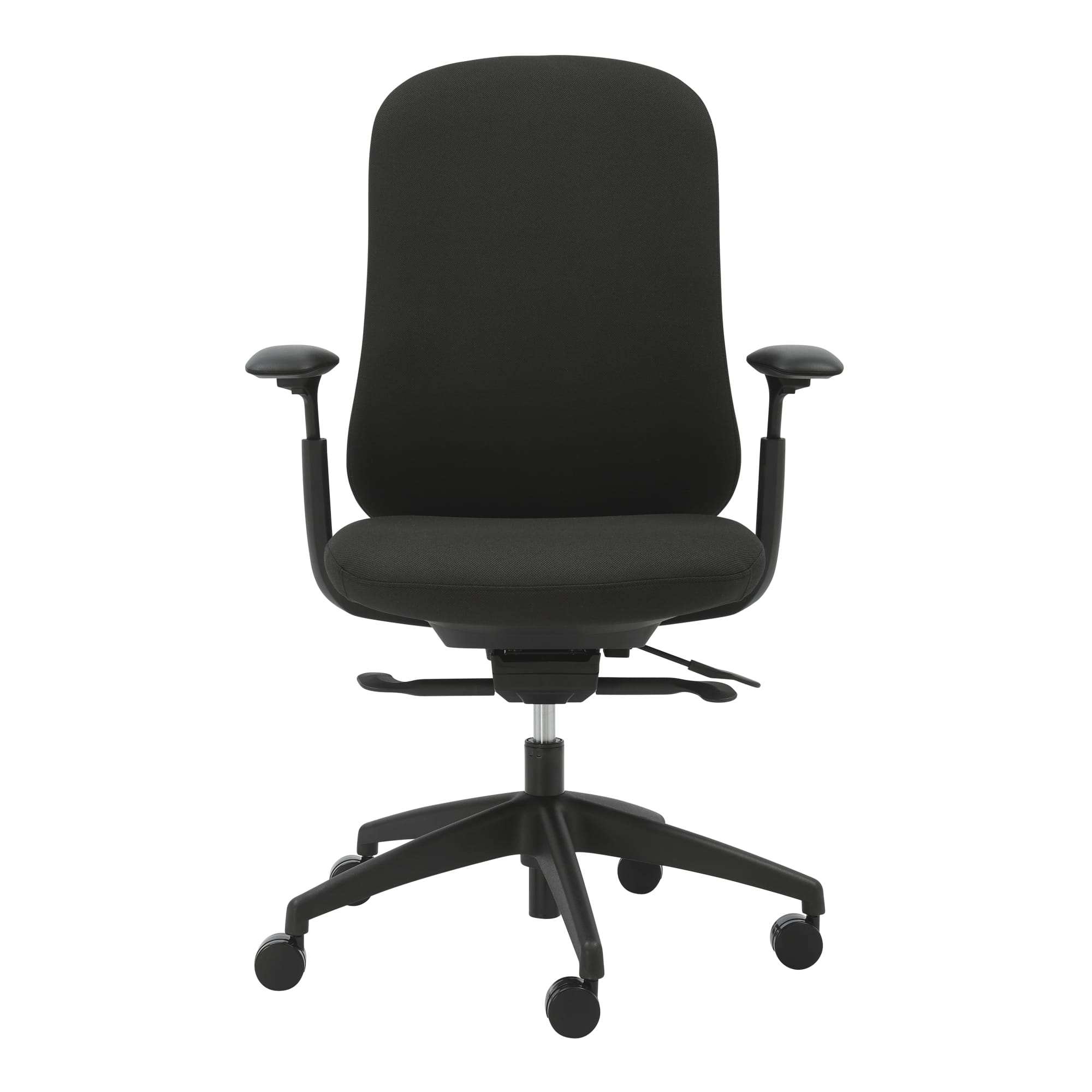 Buro Quantum Upholstered Back with arms clearcut image