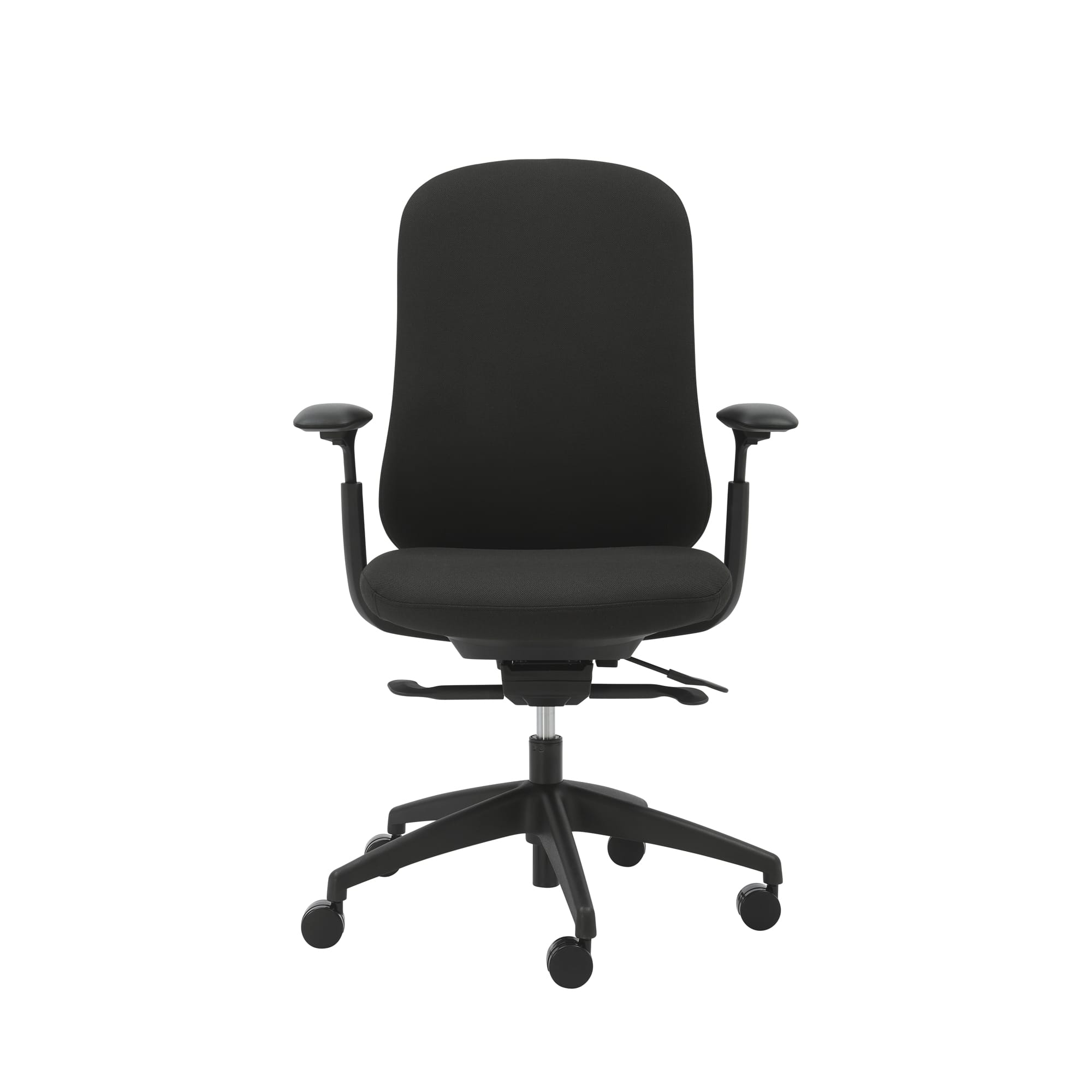 Buro Quantum Upholstered Back with arms clearcut image