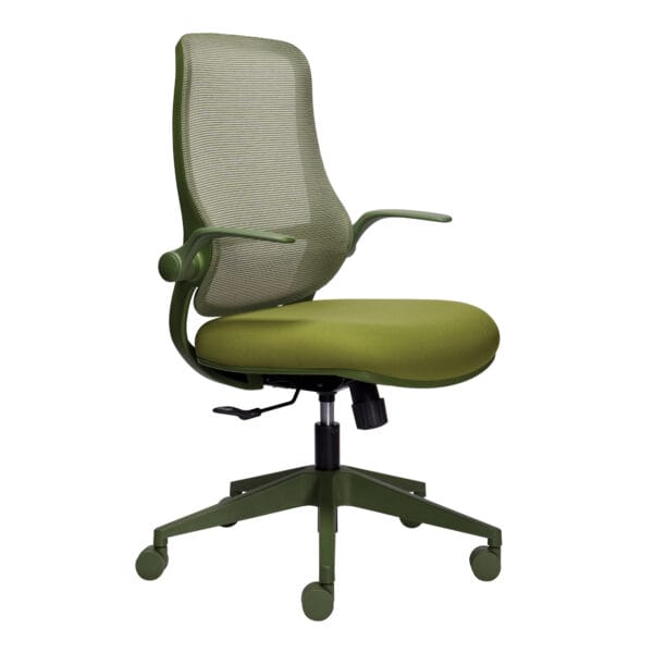Mondo Zest green Mesh back chair