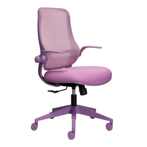 Mondo Zest purple Mesh back chair
