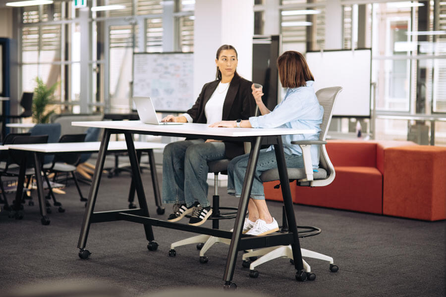 buro elan drafting chairs buro elan drafting chairs in an office breakout meeting space