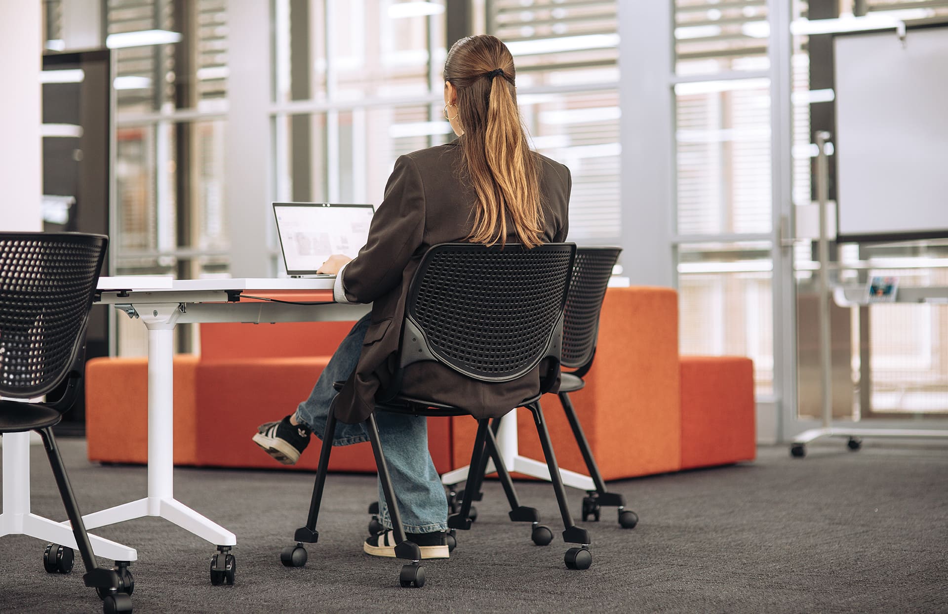 Buro MyWorkSpace Flip Training Table