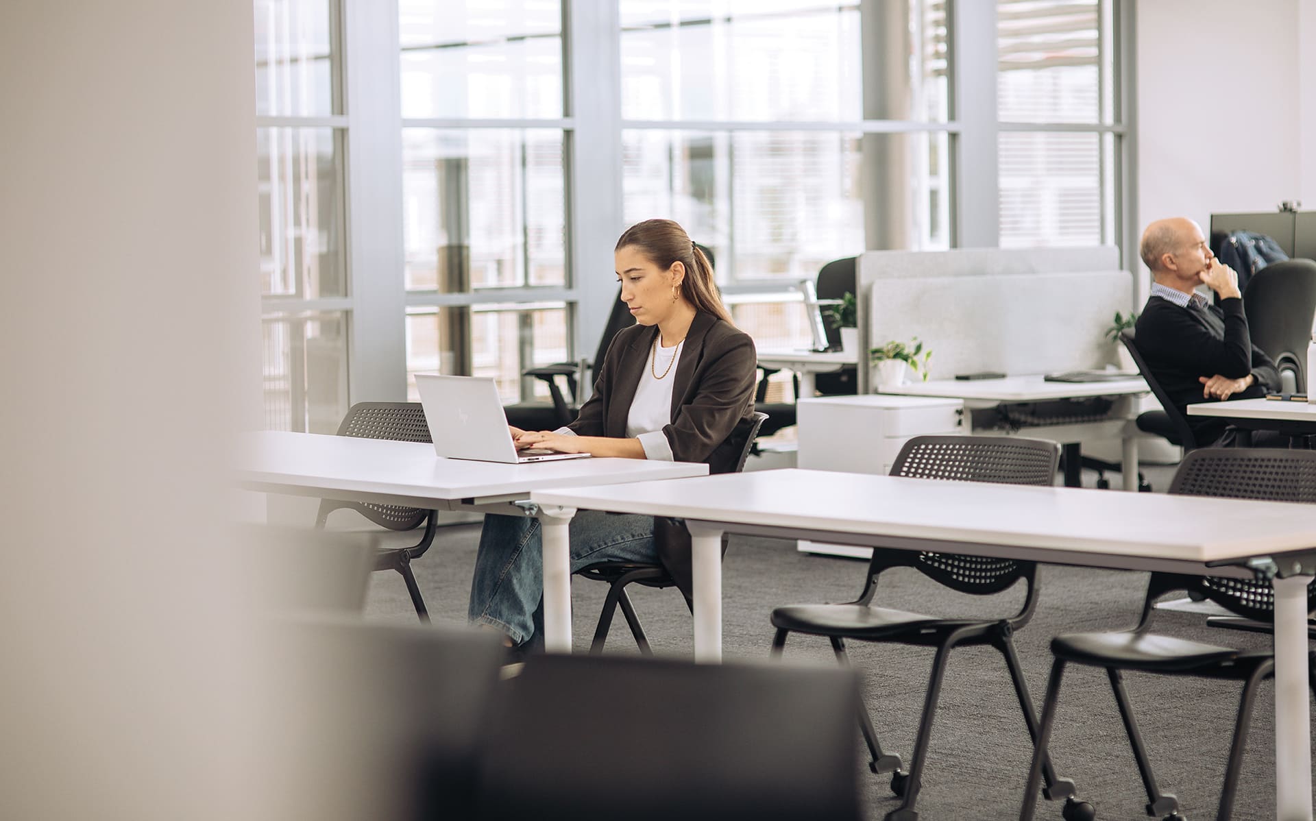 Buro MyWorkSpace Flip Training Table