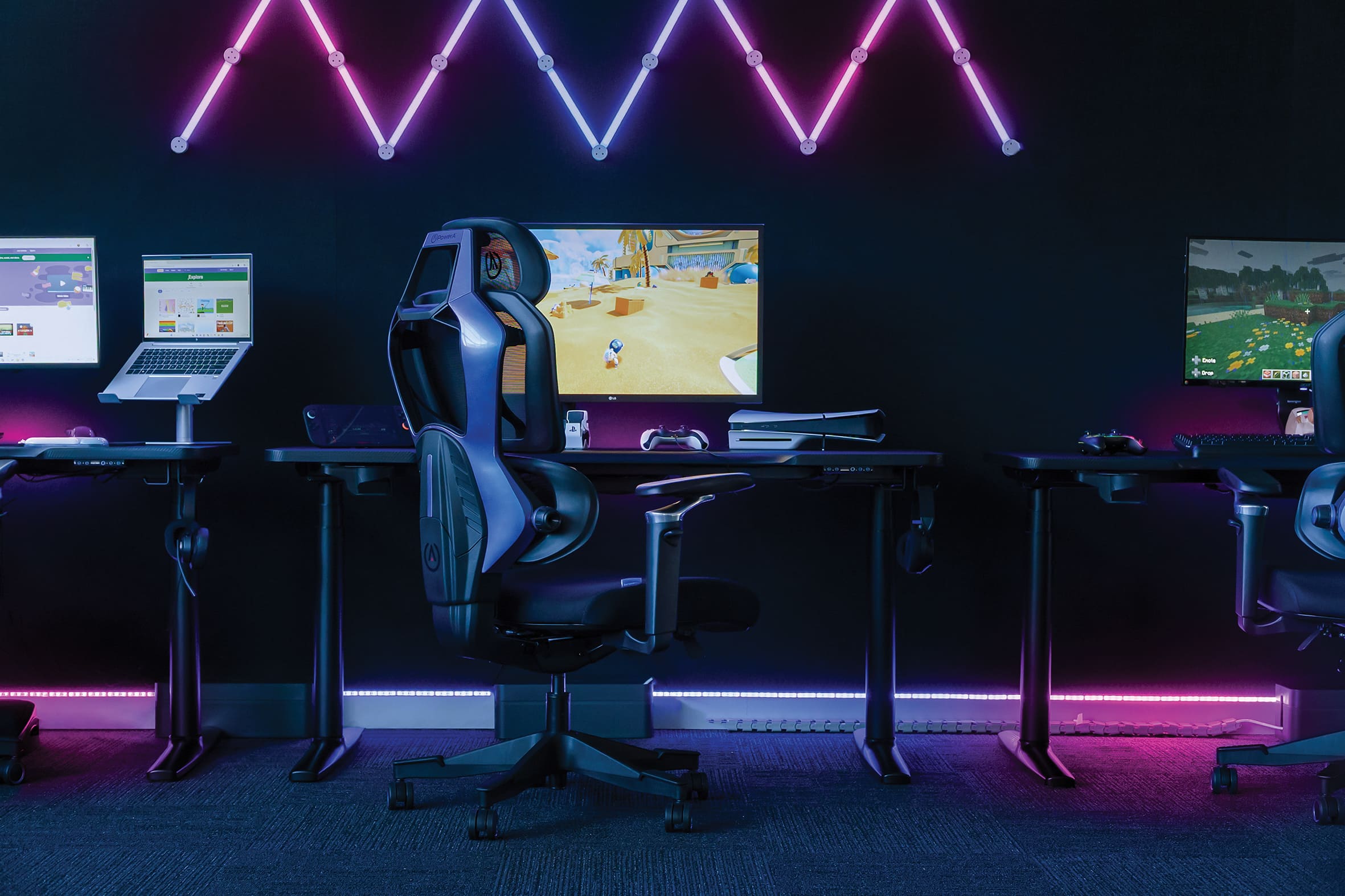 Buro Frontier Gaming Height Adjustable Desk